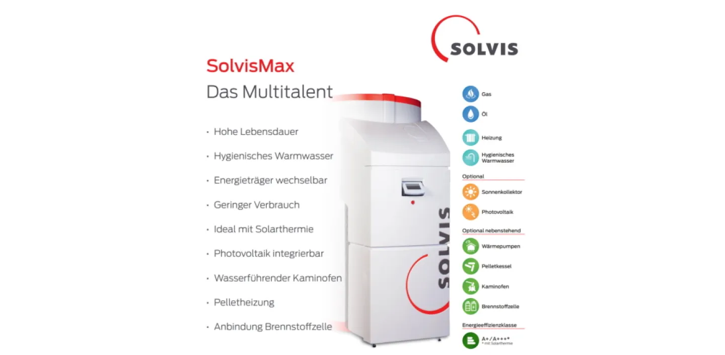 Vorteile der Hybrid-Heizung von der Marke SolvisMax